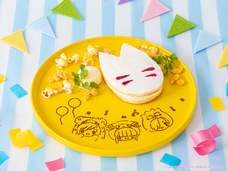 サンリオキャラクタァズ コラボ コンココンケーキ